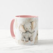 Safari-Elefant Tasse (Vorderseite Links)