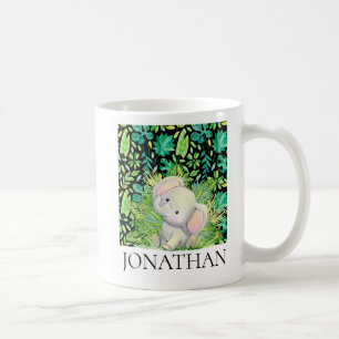 Safari Elephant Boy Coffee Tasse