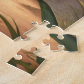 Safari Elephant Personalisiert Puzzle (Seite)