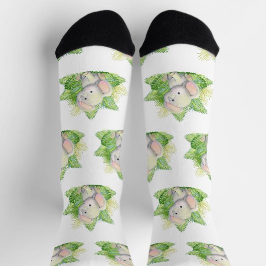 Safari Elephant Socks Socken (Oben)