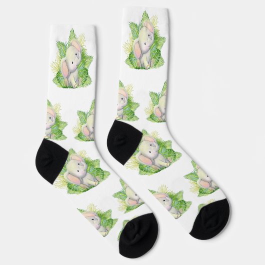 Safari Elephant Socks Socken (Rechts)