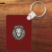 Safari Emblem Clip Schlüsselanhänger (Rückseite)