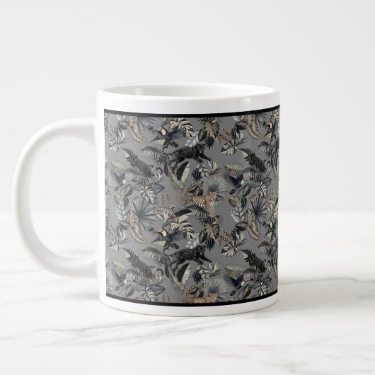 Safari-Expedition Jumbo-Tasse (Links)