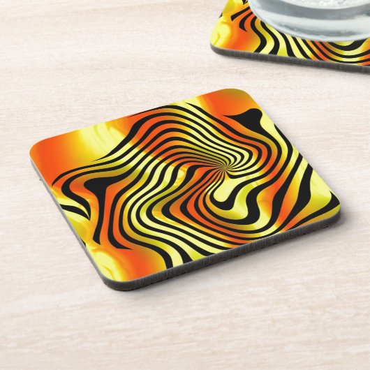 Safari-Farbe Getränkeuntersetzer (Linke Seite)