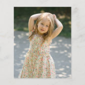 Safari Four Ever Wild Girl Budget Foto Geburtstag (Rückseite)