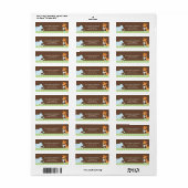 Safari Friends Address Labels (Vorne)