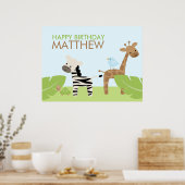 Safari Friends Poster (Küche)