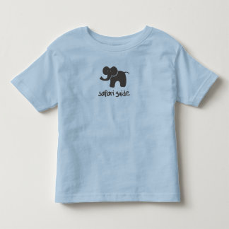 Safari-Führer: Elefant Kleinkind T-shirt