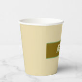 Safari-Geburtstagsbecher Pappbecher (Rechts)