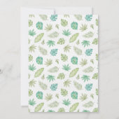 Safari Geburtstagseinladung Wilder ein Einladender Einladung (Rückseite)