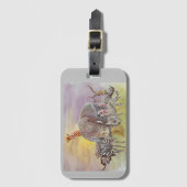 Safari-Gepäckmarke Gepäckanhänger (Vorderseite Vertikal)