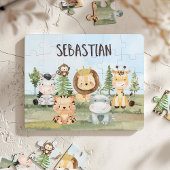 Safari-Geschenke für Jungen, Personalisierte Safar Puzzle