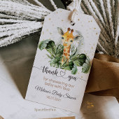 Safari Giraffe Baby Dusche Geschenkanhänger