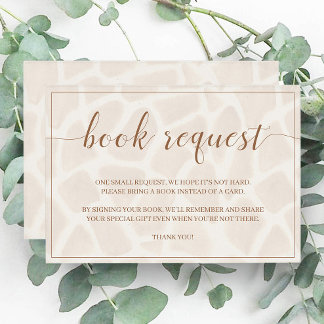 Safari Giraffe Babydusche Reservierungskarte Begleitkarte