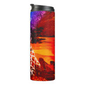 Safari Giraffe Dream Thermal Tumbler Thermosbecher (Nach rechts gedreht)