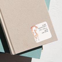 Safari Giraffe für das Buchzeichen der ersten Bibl