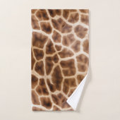 Safari Giraffe Print Badhandtuch Set (Handtuch)