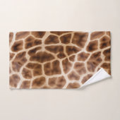 Safari Giraffe Print Badhandtuch Set (Handtuch)