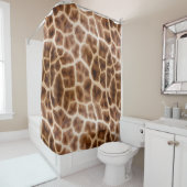 Safari Giraffe Print Duschvorhang (Beispiel)