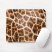 Safari Giraffe Print Mousepad (Mit Mouse)