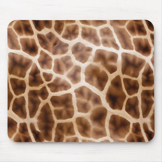 Safari Giraffe Print Mousepad (Vorne)