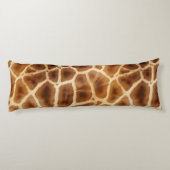 Safari Giraffe Print Seitenschläferkissen (Rückseite)