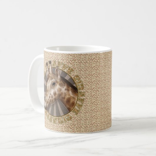 Safari Giraffe Tasse (Vorderseite Links)