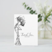 Safari Giraffe Thema Postcard Design Postkarte (Stehend Vorderseite)