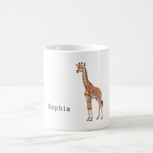 Safari Giraffe Tier Kaffeetasse (Mittel)