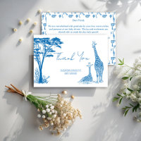 Safari-Giraffenbaby-Dusche