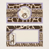 Safari Girl LAV Geschenk Tag 2 (Vorne & Hinten)