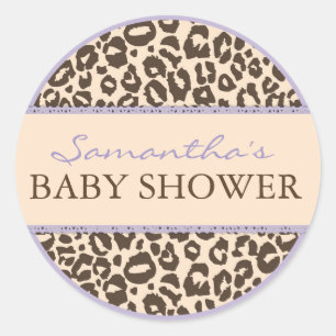 Safari Girl LAV Sticker CHE
