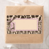 Safari Girl Name Tag (Insitu)