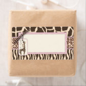 Safari Girl Name Tag (Insitu)