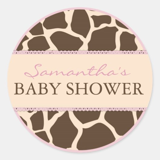 Safari Girl Sticker D2 (Vorderseite)