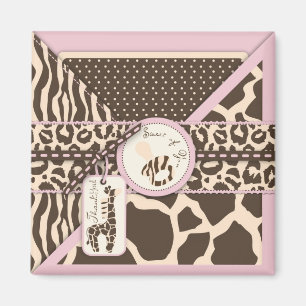 Safari Girl TY Magnet