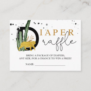 Safari Gold Animes Windelwindeln Begleitkarte