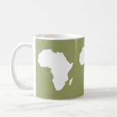 Safari Green Audacious Africa Kaffeetasse (Links)