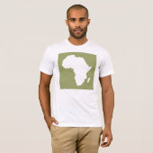 Safari Green Audacious Africa T-Shirt (Vorne ganz)