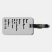 Safari Hawaiian Gepäcksmarken Gepäckanhänger (Rückseite horizontal)