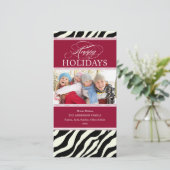 SAFARI HOLIDAY | FERIENFOTOKARTE FEIERTAGSKARTE (Stehend Vorderseite)