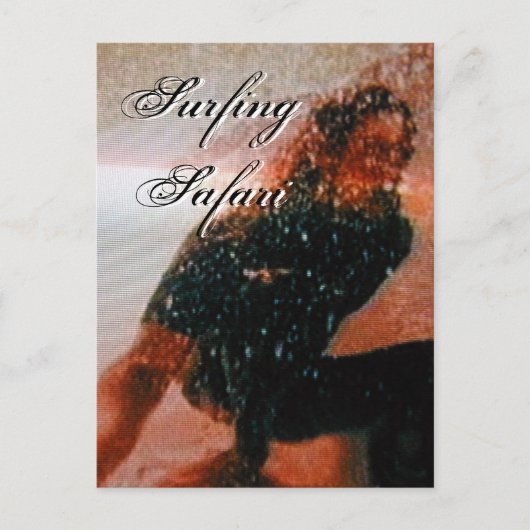 Safari I Postcard - Anpassbar Postkarte (Vorderseite)