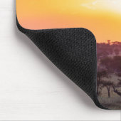 Safari im Serengeti-Nationalpark Mousepad (Ecke)