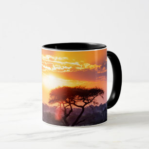 Safari im Serengeti-Nationalpark Tasse