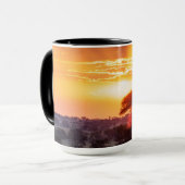 Safari im Serengeti-Nationalpark Tasse (Vorderseite Links)