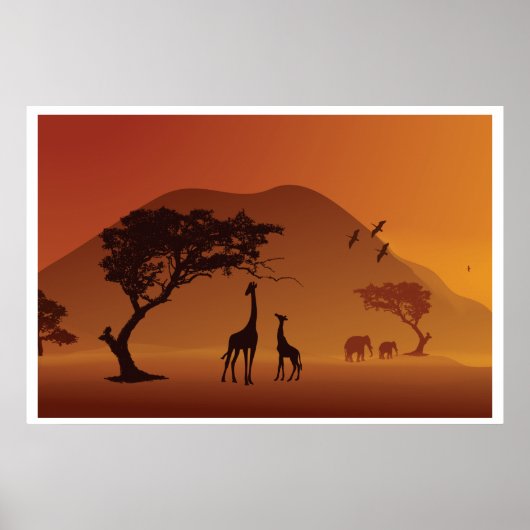 safari in africa poster AB 8.99 (Vorne)