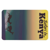 Safari in Kenya vacation poster Magnet (Horizontal)