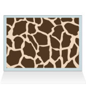 Safari-Jungen-Tabellen-Karte 2 (Innenansicht Horizontal (Oben))