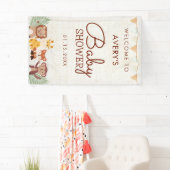 Safari Jungle Animals Baby Dusche Begrüßungszeiche Banner (Insitu)
