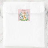 Safari Jungle Animals Baby Dusche Gefallen Sticker (Tasche)